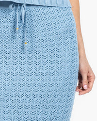 L’Agence Lacen Pointelle Knit Skirt