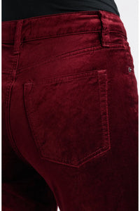 Frame The Velvet Reboot Jeans - Deep Garnet