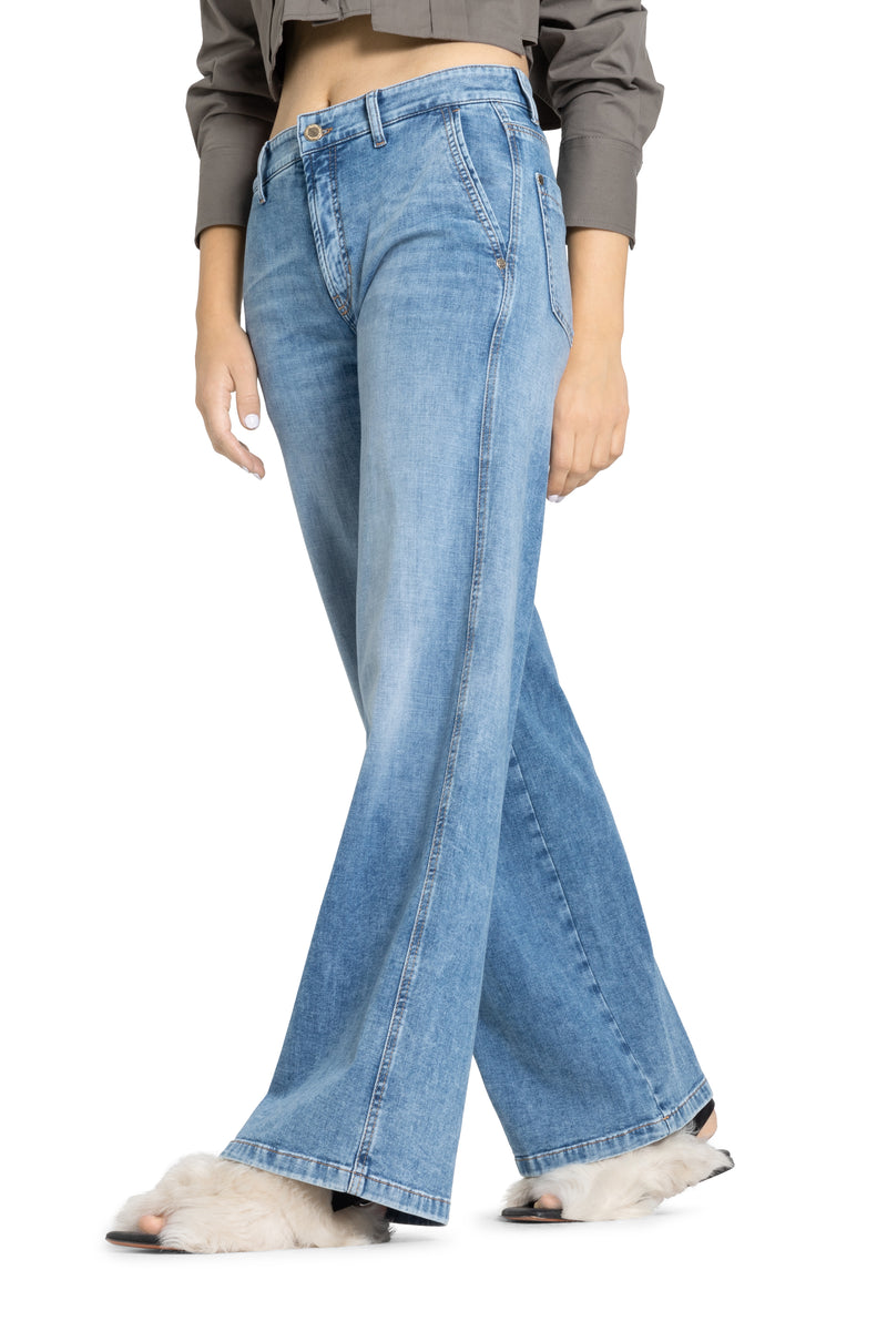 Cambio Alek Jeans Wide Fit Long