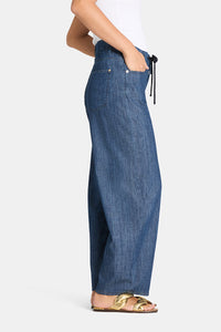 Cambio Baggy Long Jean w/ drawstring
