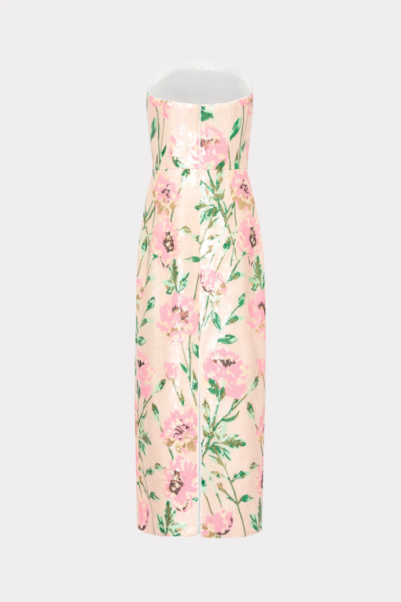 Milly Kait Floral Sequins Dress