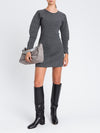 Twinset Ribbed Knit Dress