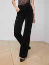 L'Agence Clayton High-Rise Wide-Leg Jeans