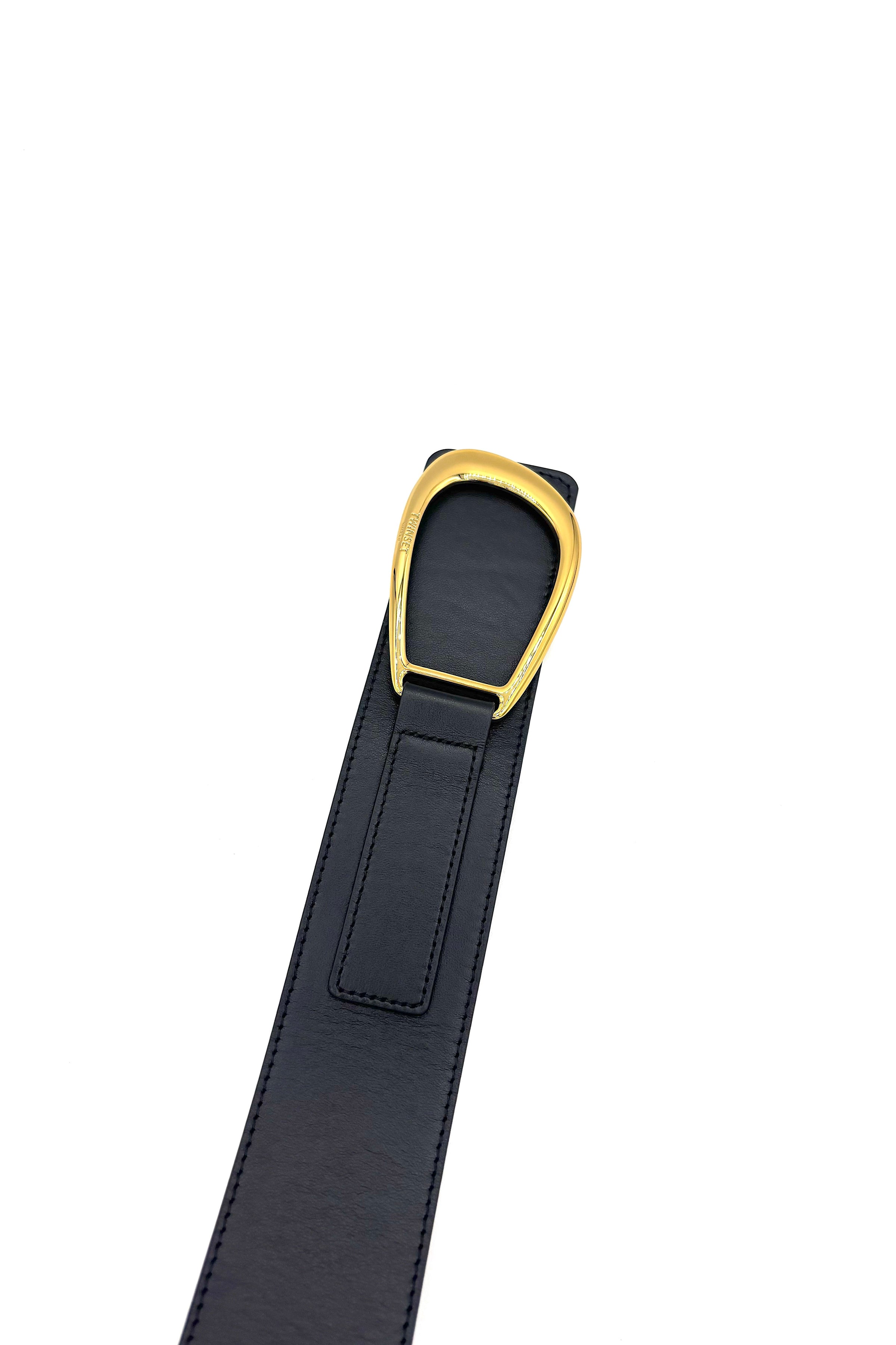 Twinset 262TA4730-01K-00006 Ceinture en cuir Nero