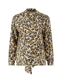 Marella  Nastro Shirt Beige Spotted