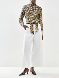 Marella  Nastro Shirt Beige Spotted