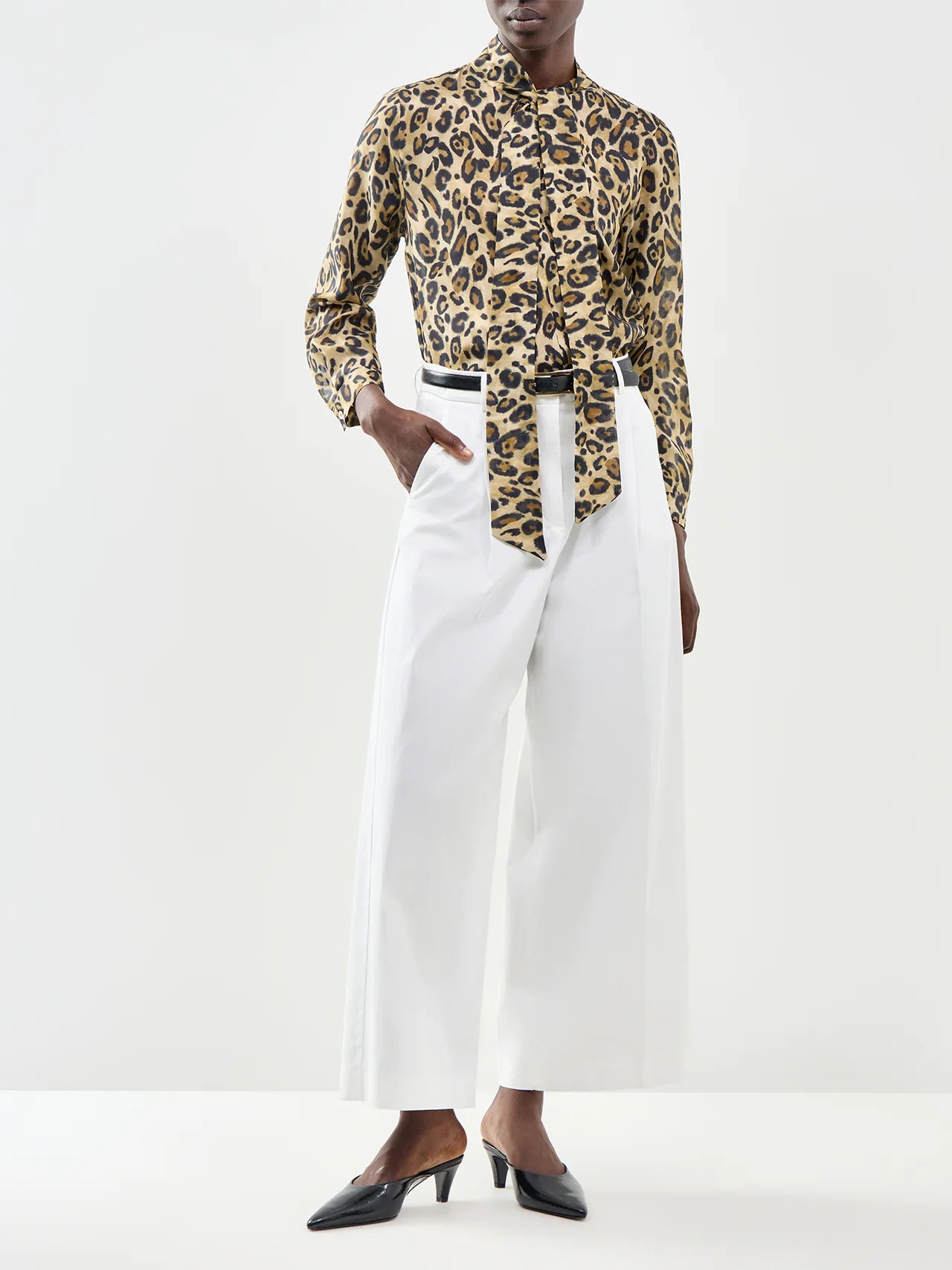 Marella  Nastro Shirt Beige Spotted