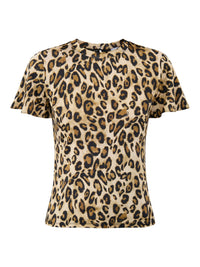 Marella MA13053F-005 T-shirt Matassa camel à pois