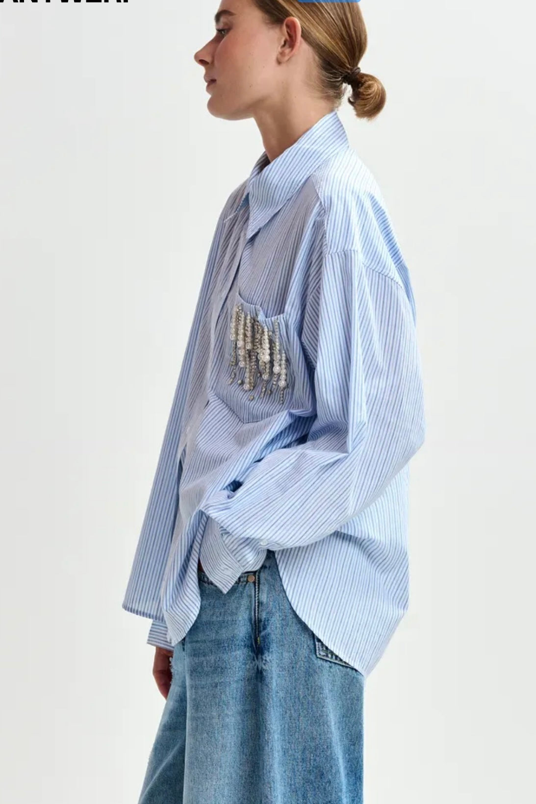 Essentiel Antwerp Jommeke One String Shirt Combo Off White