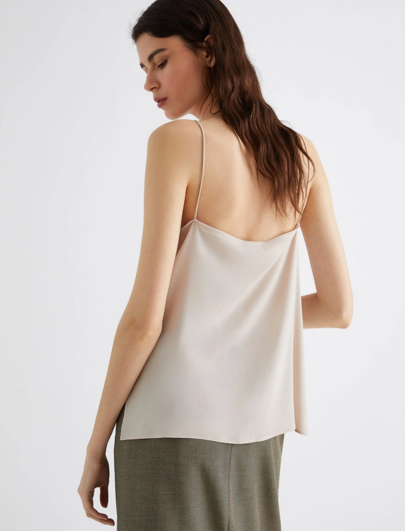 Marella Spuma Silk Camisole With Lace Details