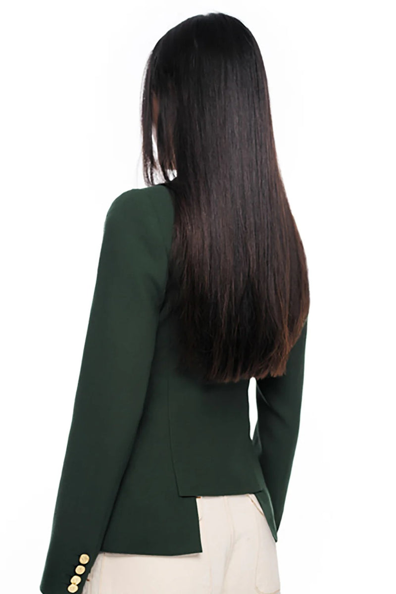 Smythe Classic Duchess Blazer Forrest Green