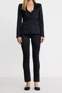 Smythe Tuxedo Cig Pant - Black