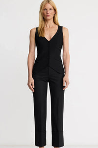Smythe Waistcoat Deep Black