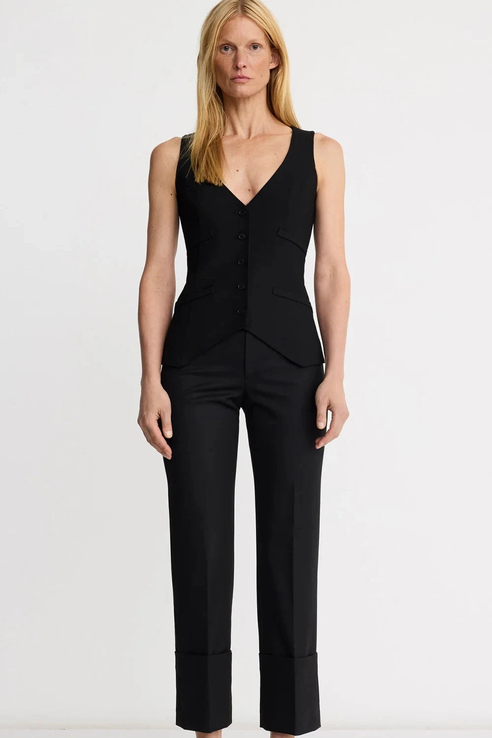 Smythe Waistcoat Deep Black