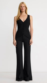 Smythe Waistcoat Deep Black
