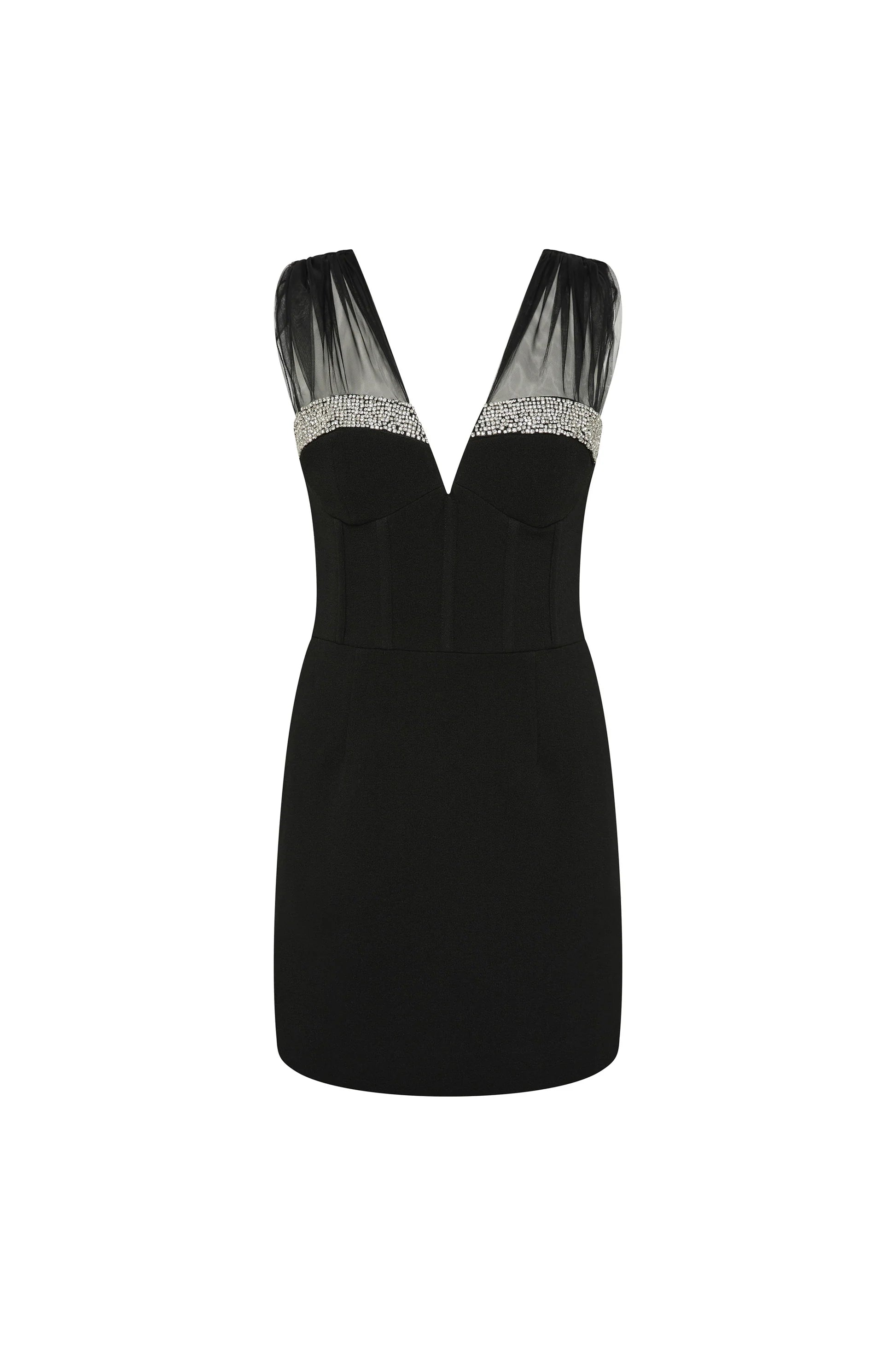Robe mini Astros Rebecca Vallance noire