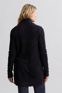 Barefoot Dreams Womens Circle Cardi Black
