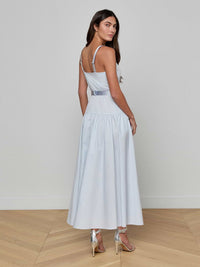 Robe L'Agence Rima Pale Mist Blue