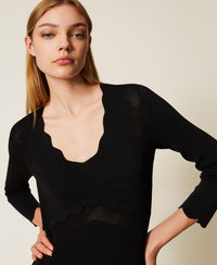 Twinset Fitted Knit Dress