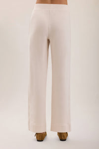 Pantalon en polaire brossée pour femme Barefoot Dreams BDWMC26892 Dune de sable