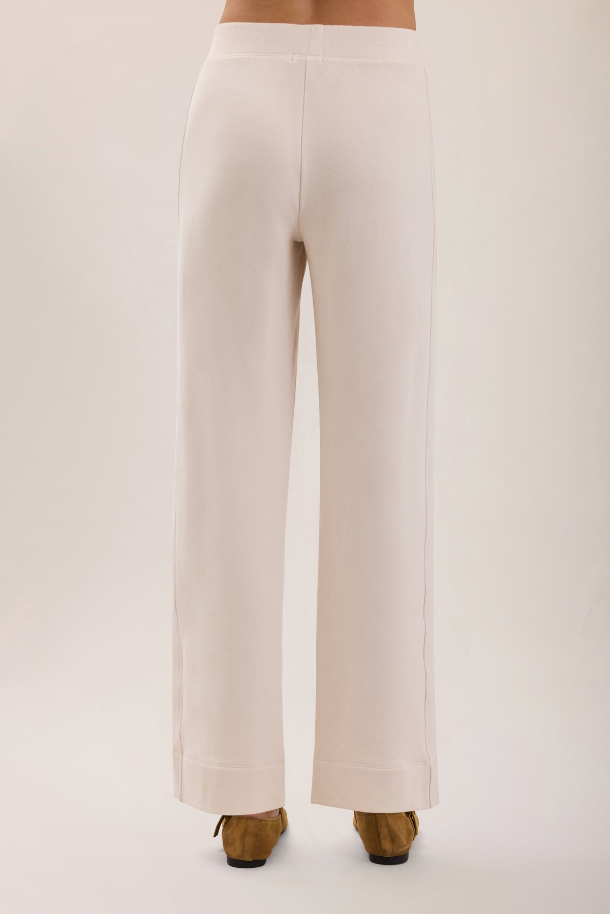 Pantalon en polaire brossée pour femme Barefoot Dreams BDWMC26892 Dune de sable