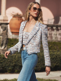 Blazer en tweed L'Agence Marv