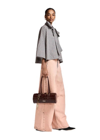 Essentiel Kafir Pussy Bow-Tie Top Steel