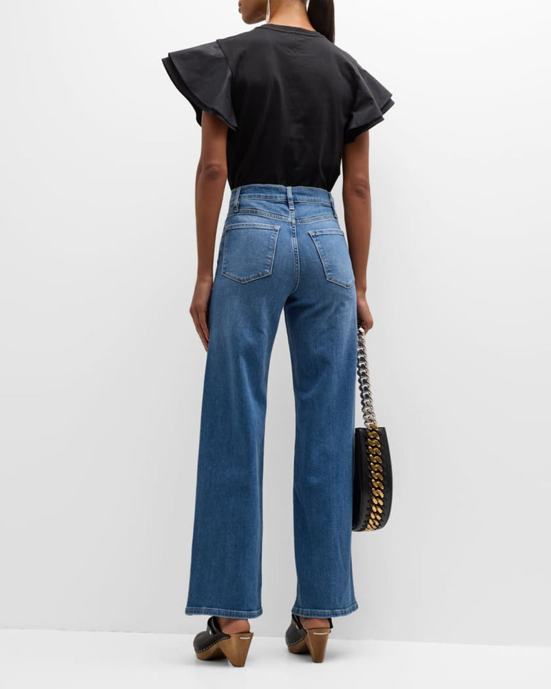 Frame Le Slim Palazzo Wide Leg Jeans