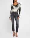 Mother Insider Crop Step Fray Jeans