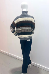 Tonet Avanti Cardigan Grey Rust