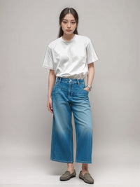 Cambio Palazzo Cropped Jean
