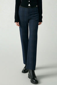 Cambio Kira Ankle Length Plaid Pants