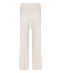 Pantalon sur mesure Cambio Fawn avec poche à rabat, chaîne dorée, couleur avoine