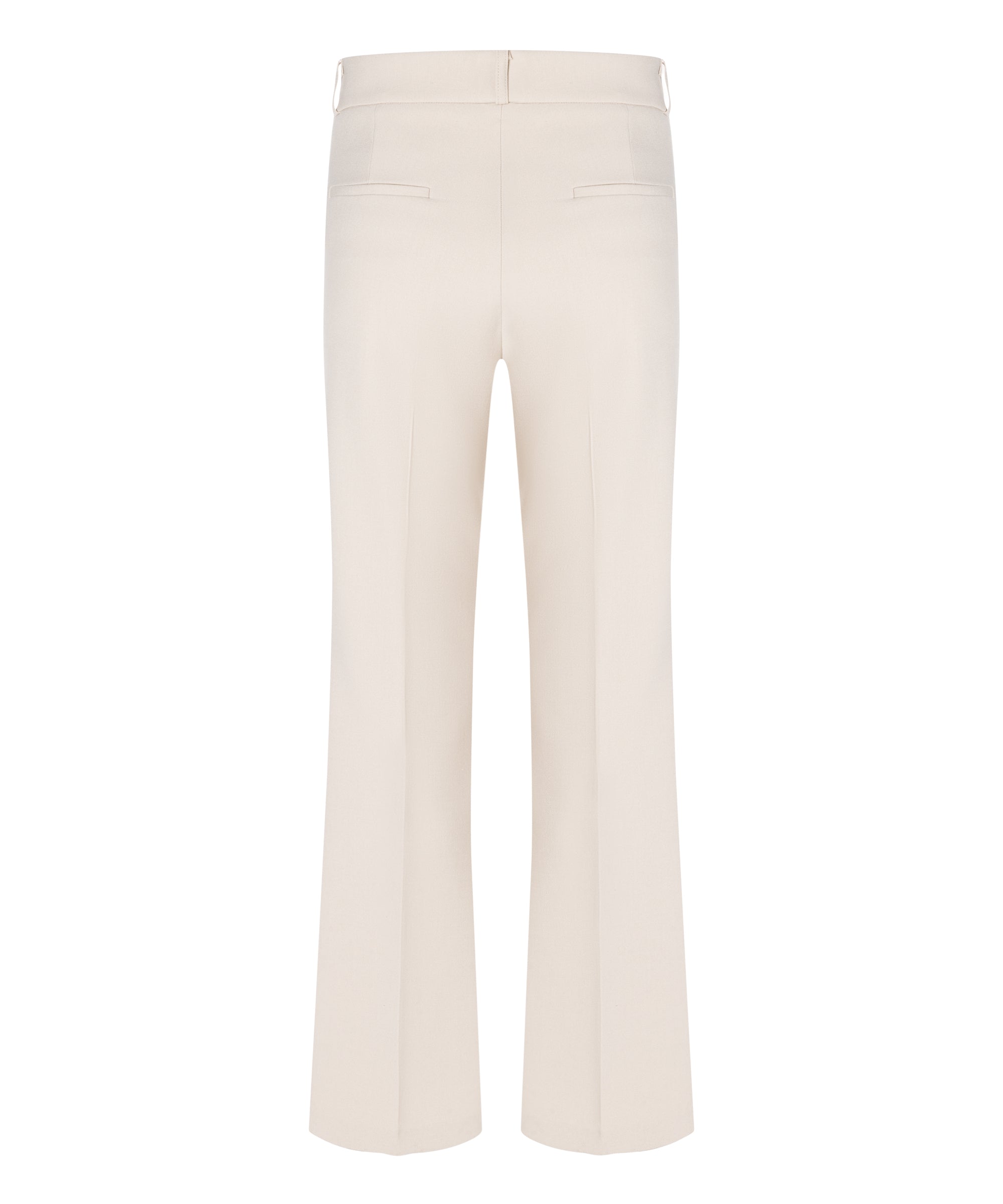 Pantalon sur mesure Cambio Fawn avec poche à rabat, chaîne dorée, couleur avoine