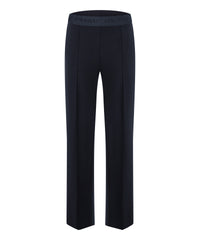 Cambio Ava Pant Straight Wide Pants Dark Navy