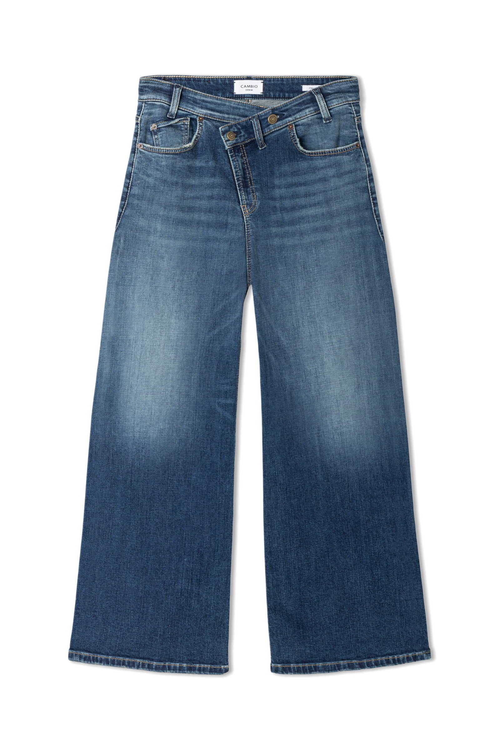 Cambio Baggy Asymmetrical Pant - Modern Ocean Glow