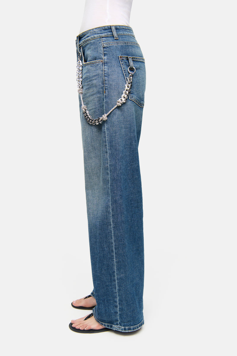 Cambio Baggy Long Jeans