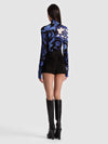 Alice + Olivia Delania Turtleneck Top