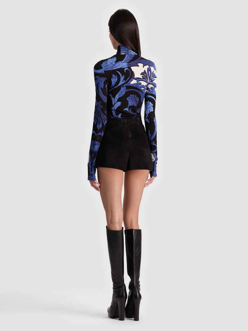 Alice + Olivia Delania Turtleneck Top