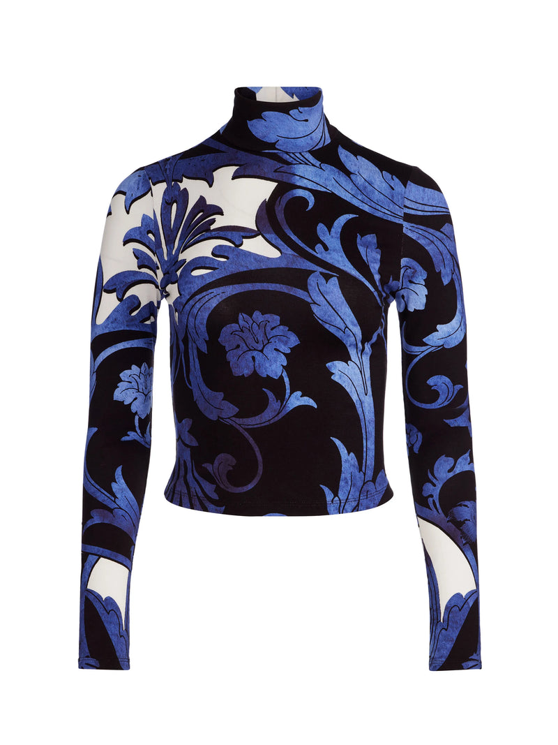 Alice + Olivia Delania Turtleneck Top