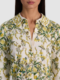Alice + Olivia Cardigan imprimé Carson - Fresh Air Butter