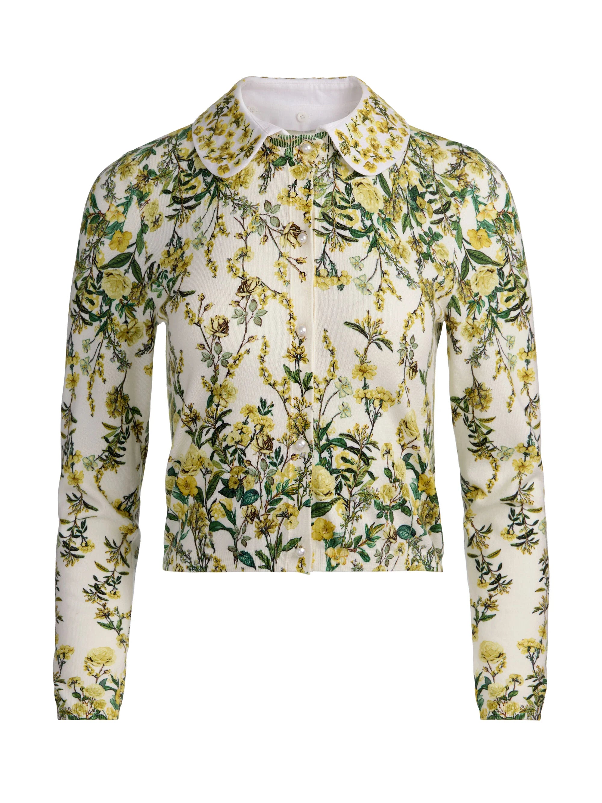 Alice + Olivia Cardigan imprimé Carson - Fresh Air Butter