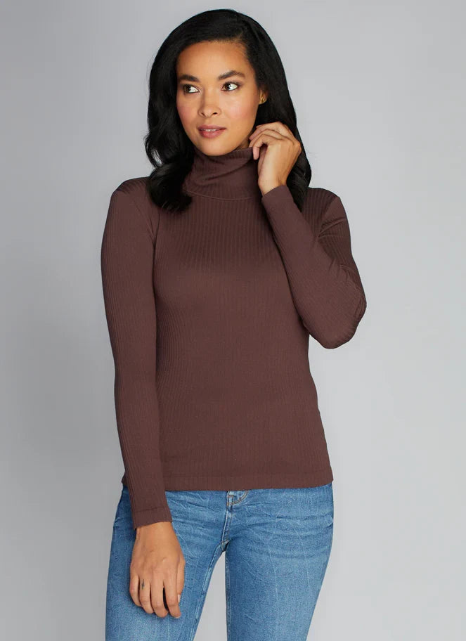 C'est Moi Seamless Rib L/S TN Top