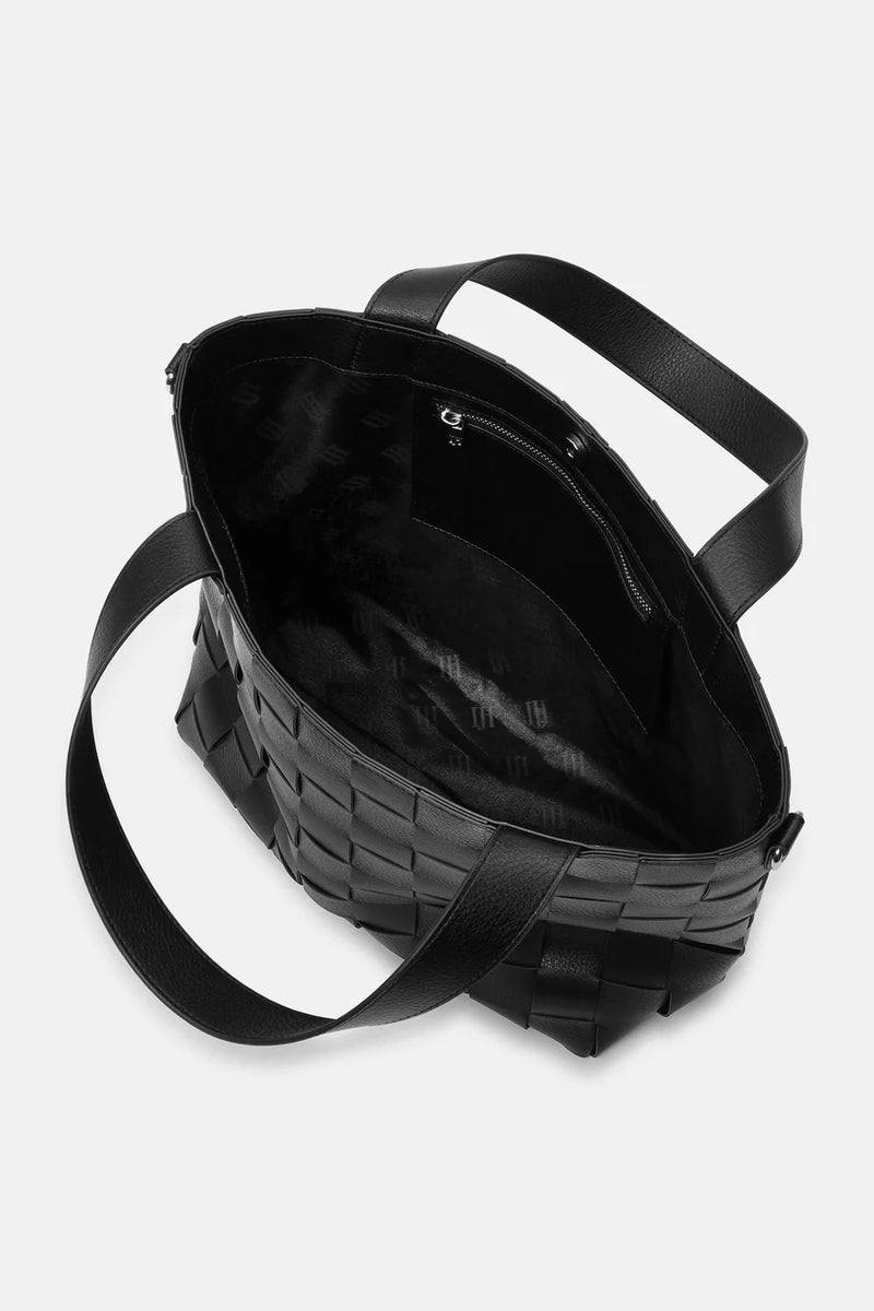 Ilse Jacobsen Big Braided Crossbody Shopper Bag