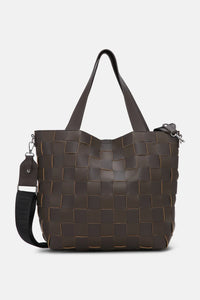 Ilse Jacobsen Big Braided Crossbody Shopper Bag