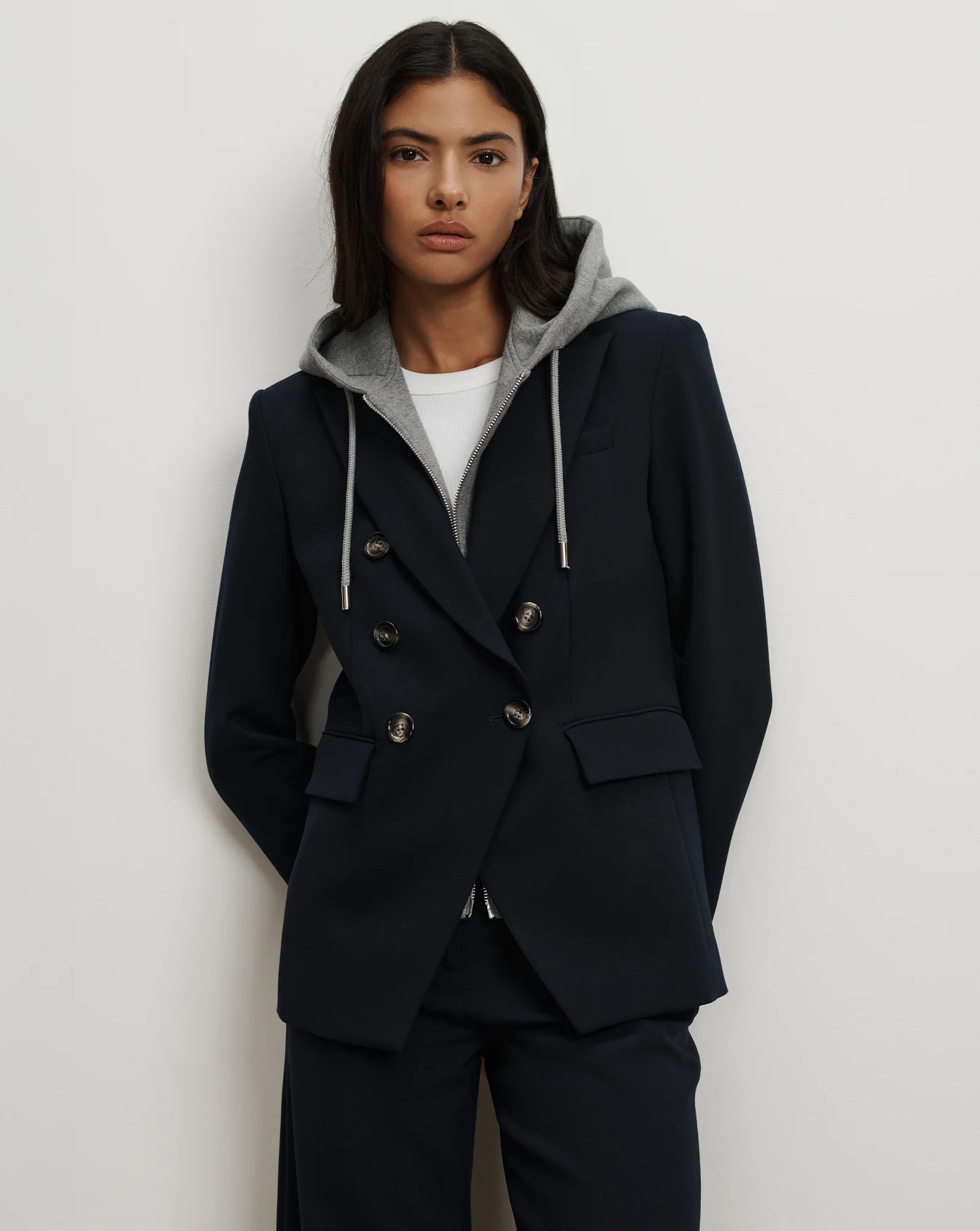Veronica Beard Miller Dickey Jacket Navy
