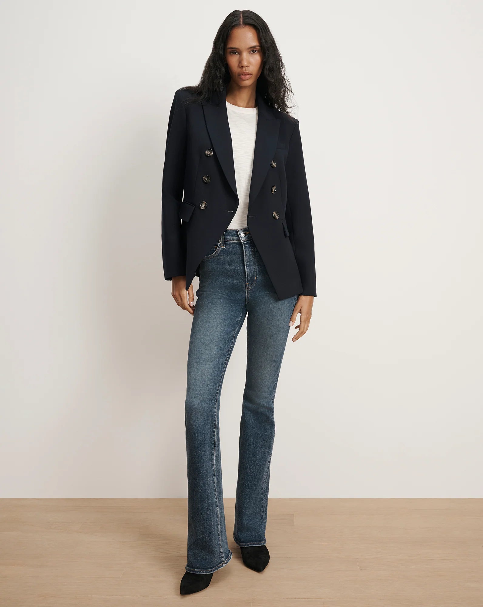 Veronica Beard Miller Dickey Jacket Navy