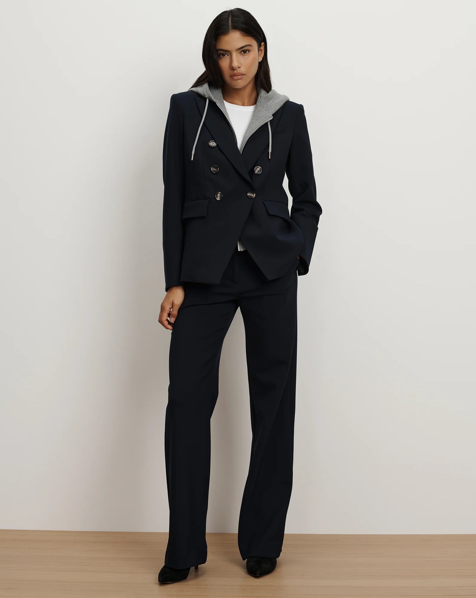 Veronica Beard Miller Dickey Jacket Navy