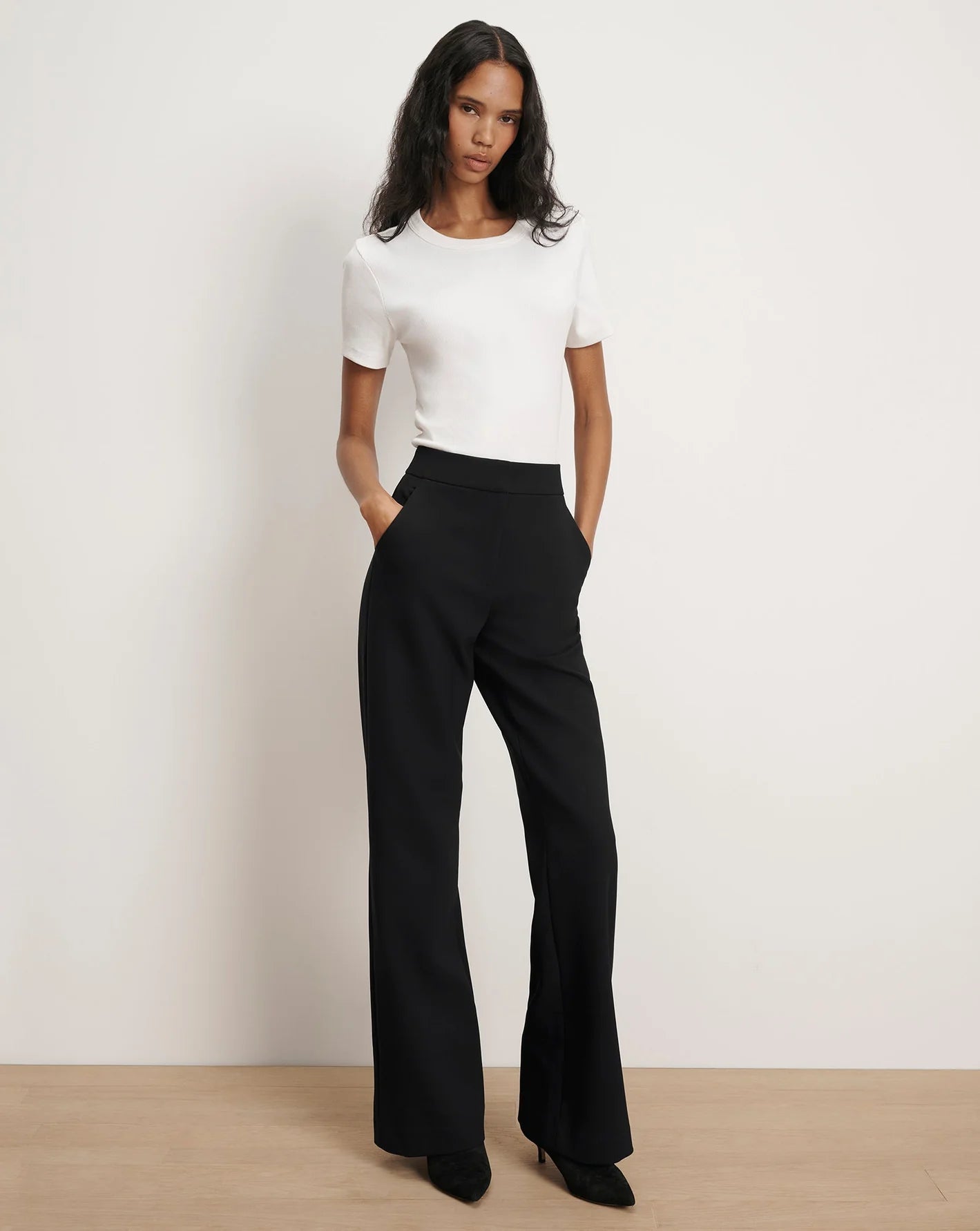 Veronica Beard Tonelli Pant Black
