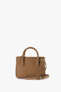 Cinzia Rocca Sac à bandoulière en cuir couleur tabac